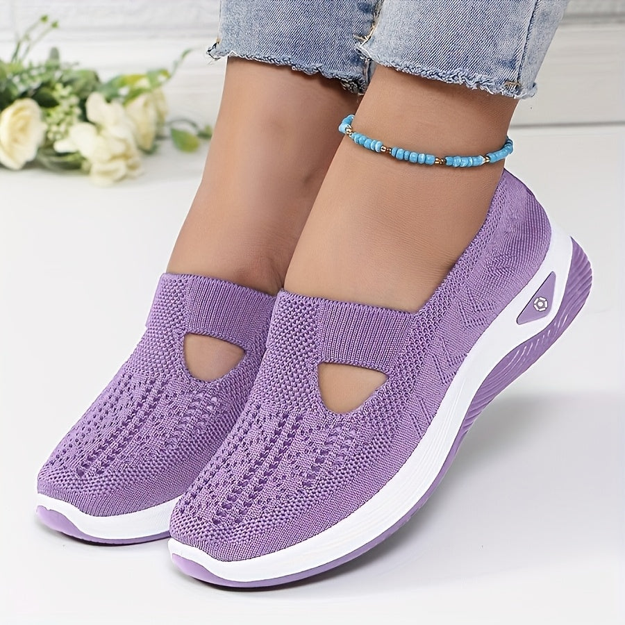 Women’s Breathable Mesh Walking Shoes – Lightweight Casual Sneakers
