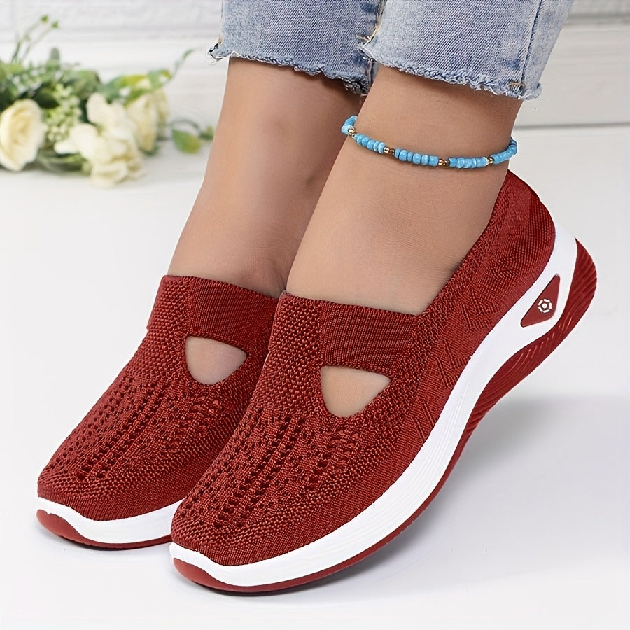 Women’s Breathable Mesh Walking Shoes – Lightweight Casual Sneakers