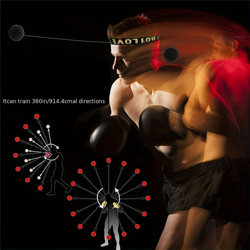 Boxing Speed Ball Headband – Training Reflex Ball