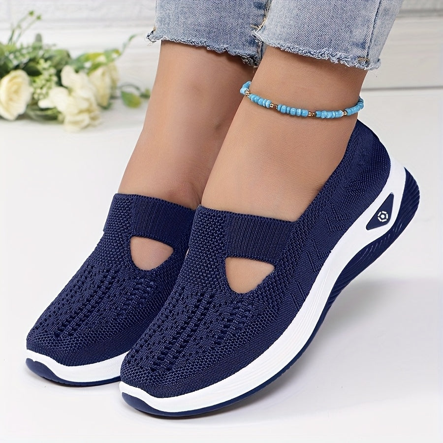 Women’s Breathable Mesh Walking Shoes – Lightweight Casual Sneakers