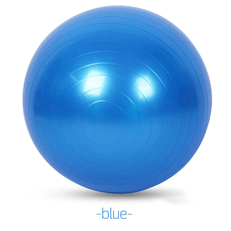 PVC Anti-Burst Yoga Ball – Multiple Sizes (45–85cm)
