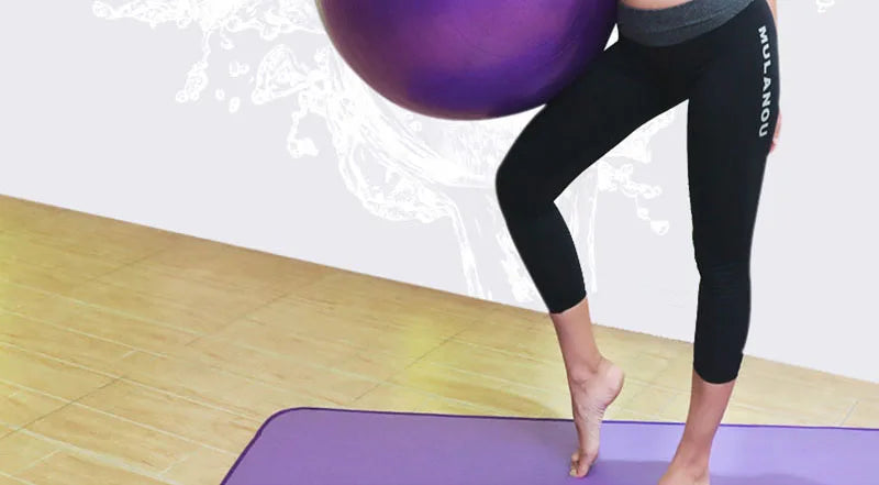 PVC Anti-Burst Yoga Ball – Multiple Sizes (45–85cm)