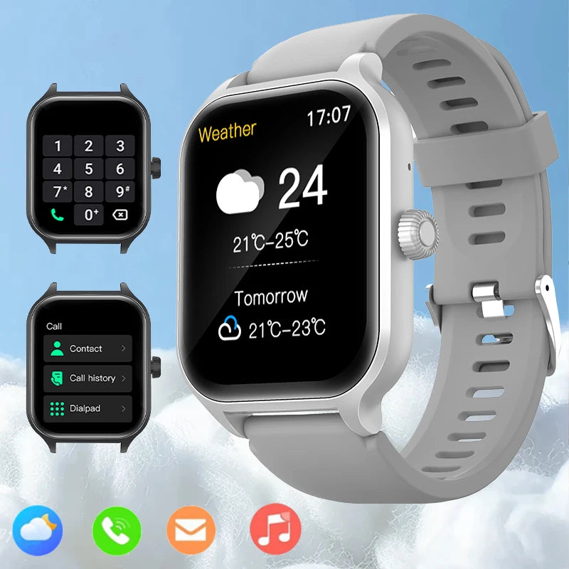 Smartwatch with Call & SMS Alerts