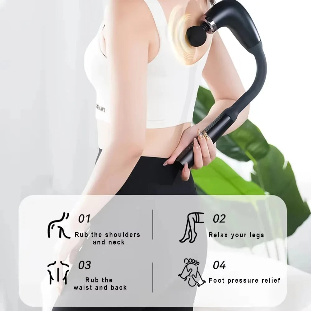 Rechargeable Handheld Smart Electric Massage Gun