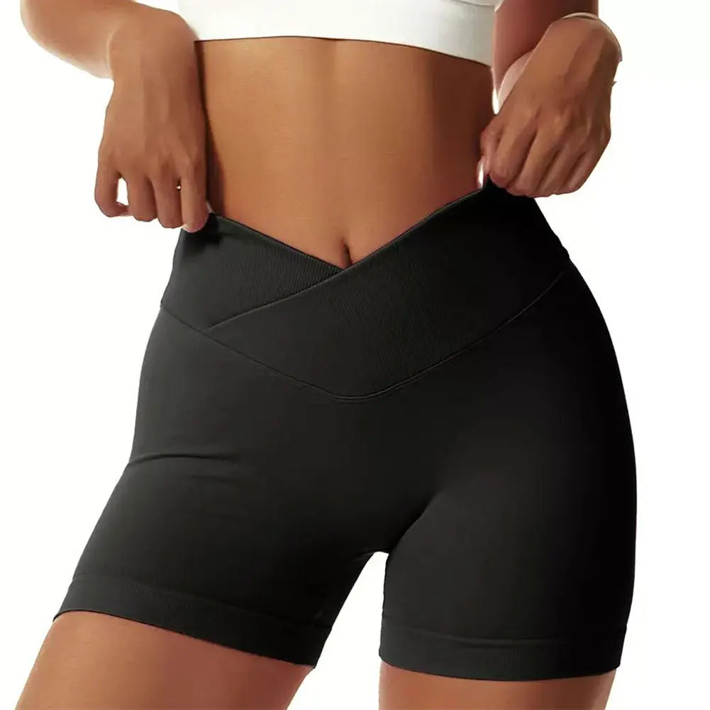 Women’s High Waist Butt-Lifting Workout Shorts