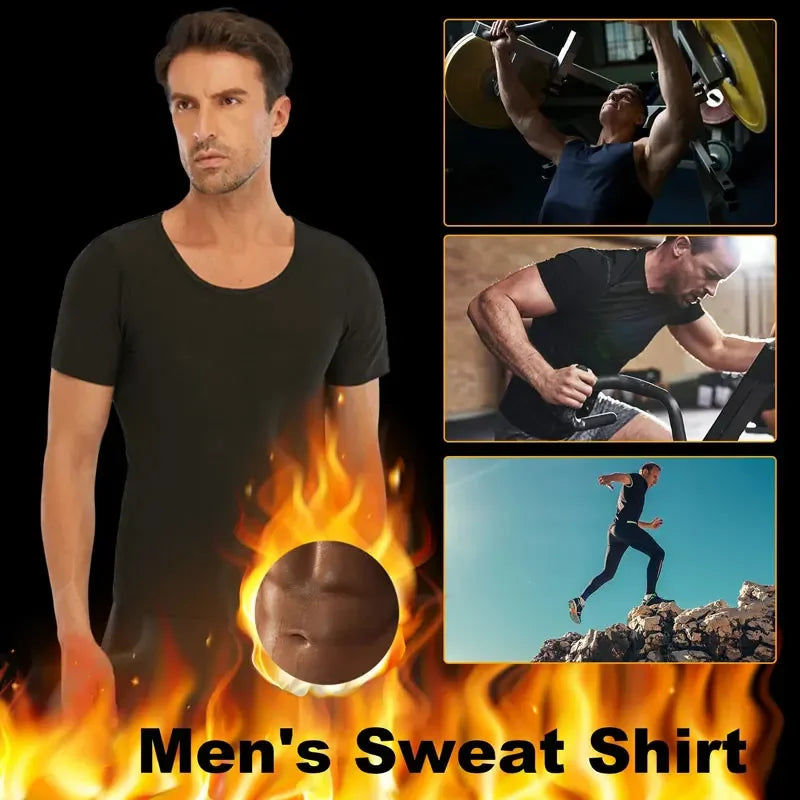 Men’s Sauna Sweat Vest – Waist Slimming Shapewear