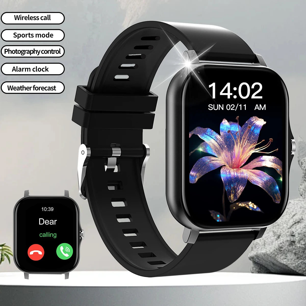 Bluetooth Smartwatch with Call & Music