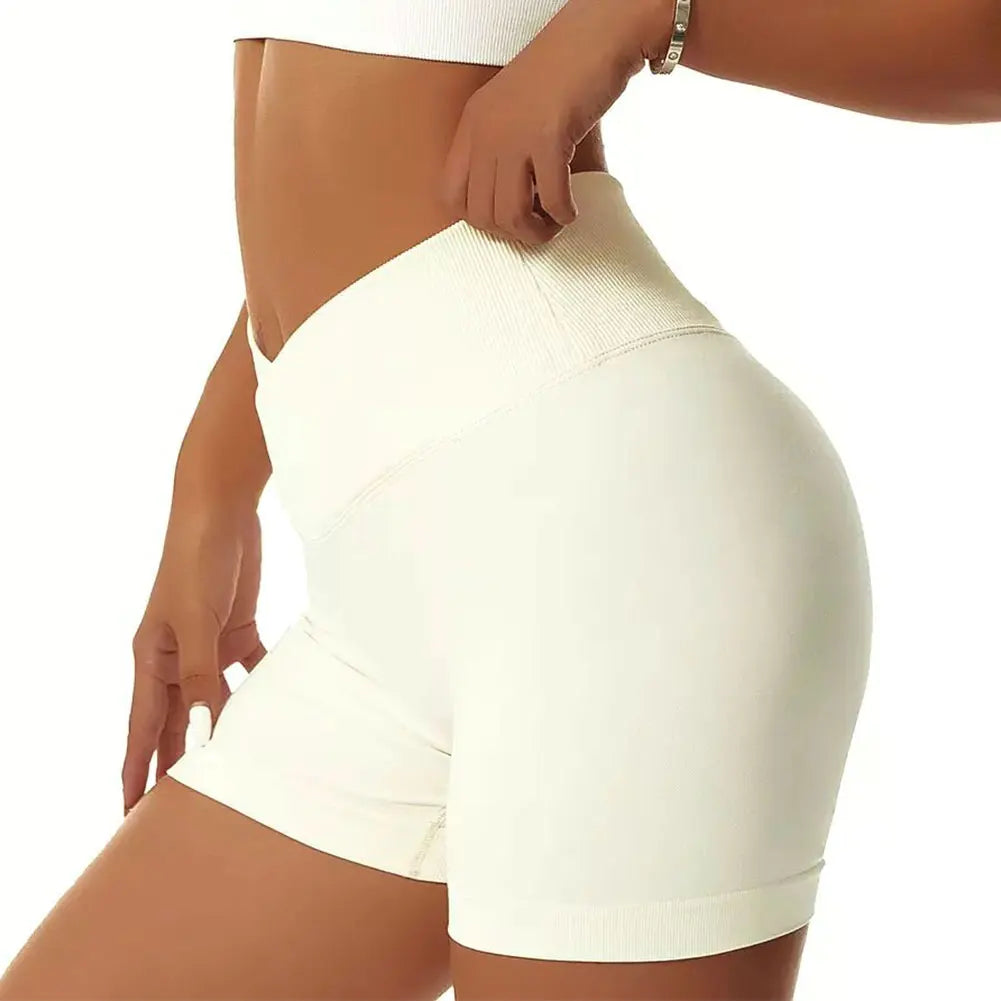 Women’s High Waist Butt-Lifting Workout Shorts