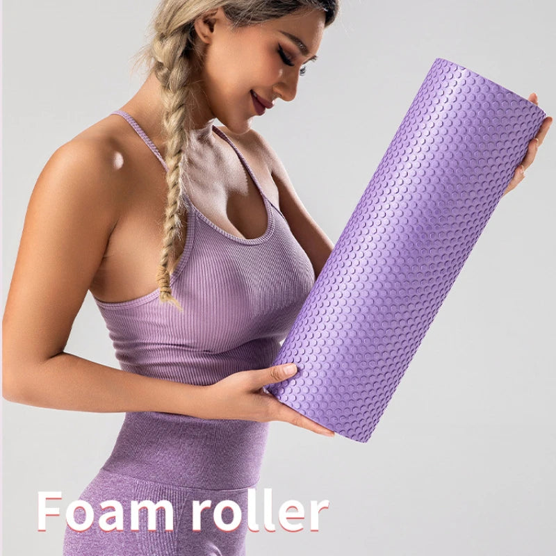 EVA Foam Roller – 30/45/60cm Yoga & Muscle Massage Column