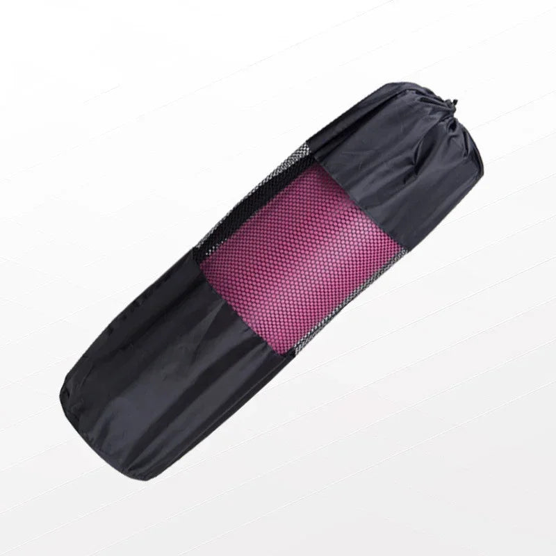 Yoga Mat Bag – Adjustable Nylon Mesh Fitness Carrier