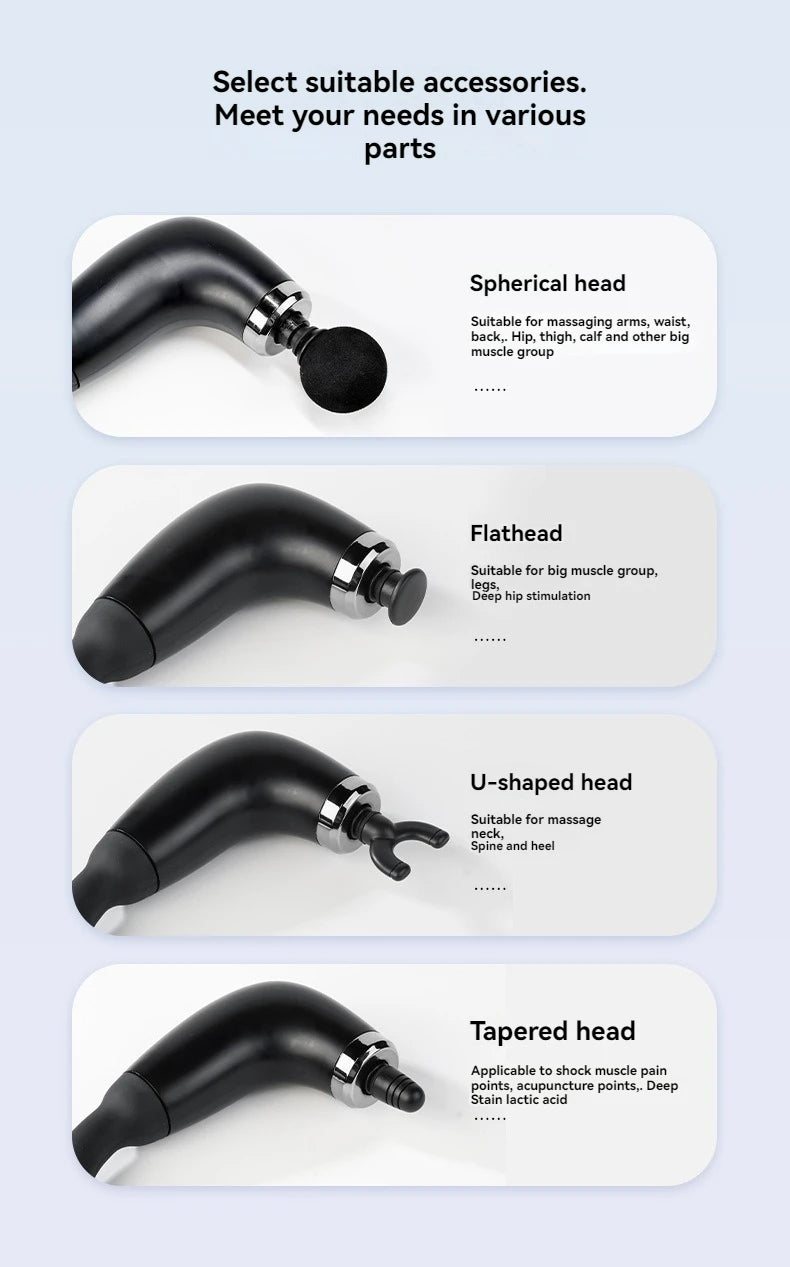 Rechargeable Handheld Smart Electric Massage Gun