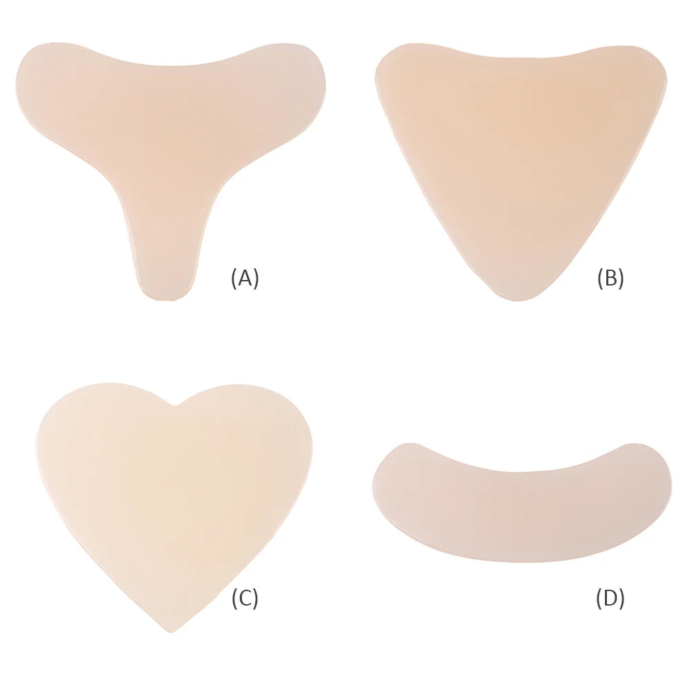 Silicone Chest & Face Anti-Wrinkle Pads – Reusable Skincare Stickers