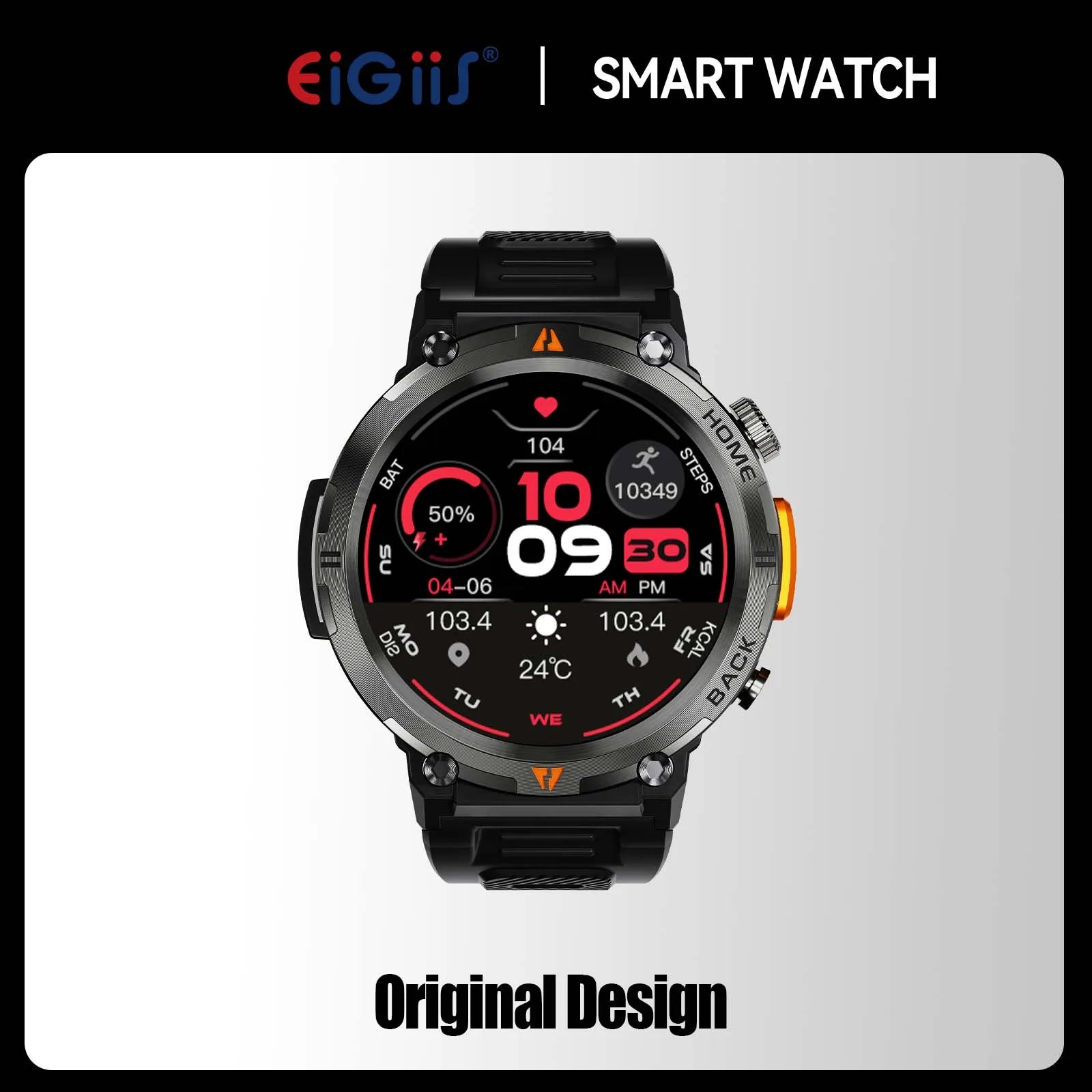 EIGIIS KE3 Smartwatch for Men