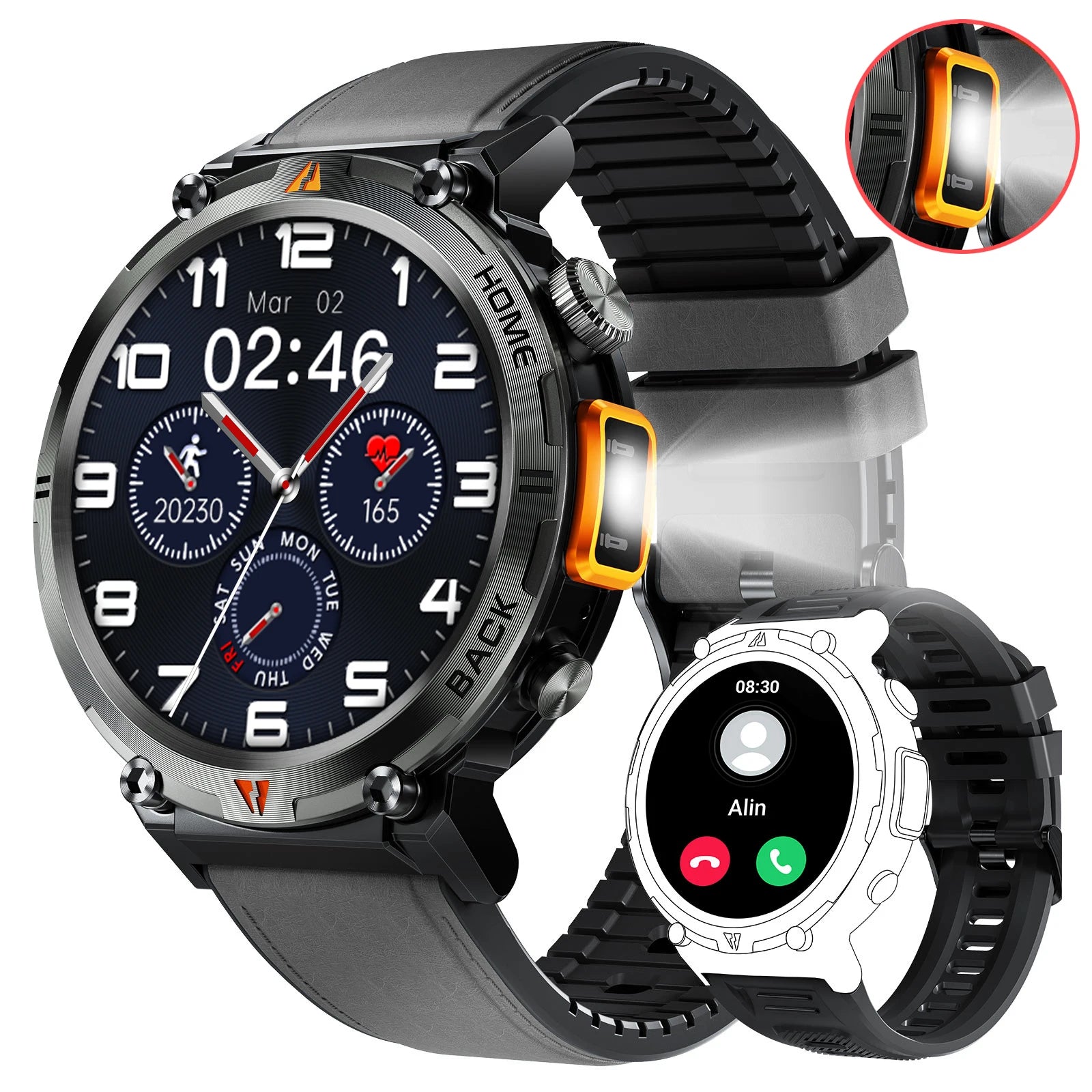 EIGIIS KE3 Smartwatch for Men
