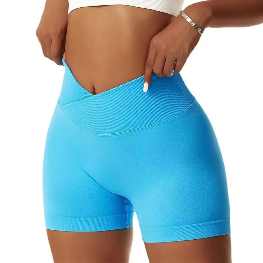 Women’s High Waist Butt-Lifting Workout Shorts
