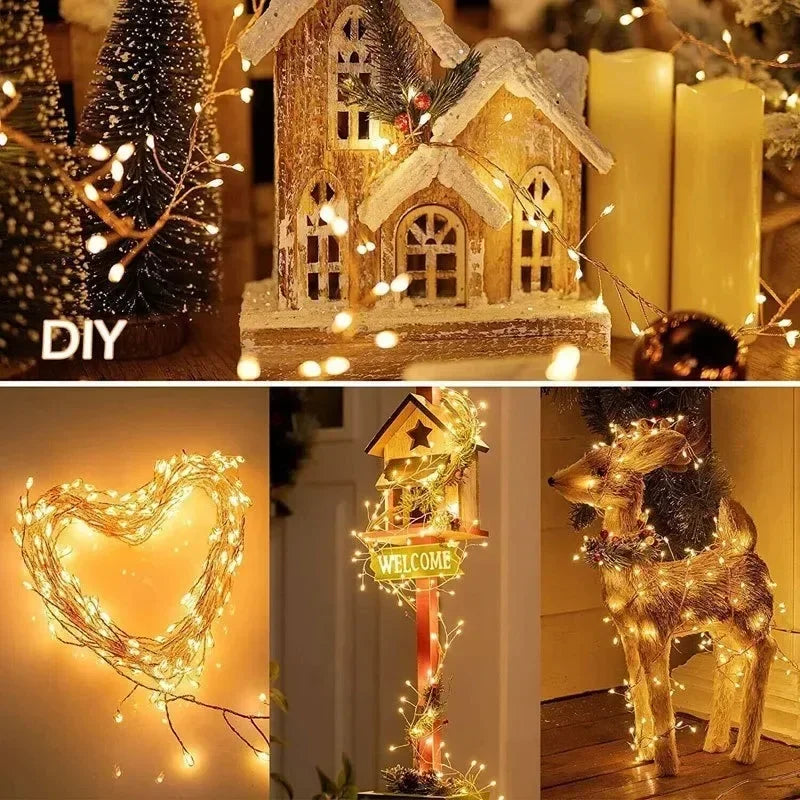 USB Fairy Lights 3M/6M with Remote | Firecracker LED String Lights