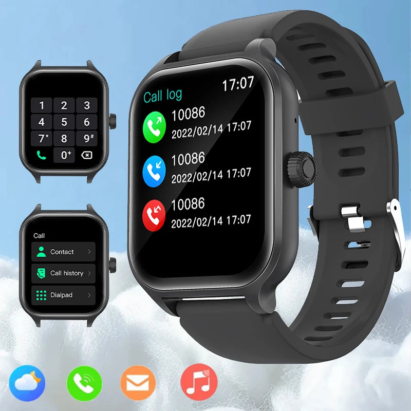 Smartwatch with Call & SMS Alerts