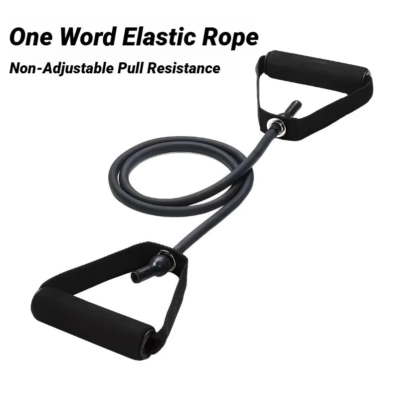 5-Level Resistance Bands with Handles for Home Workout