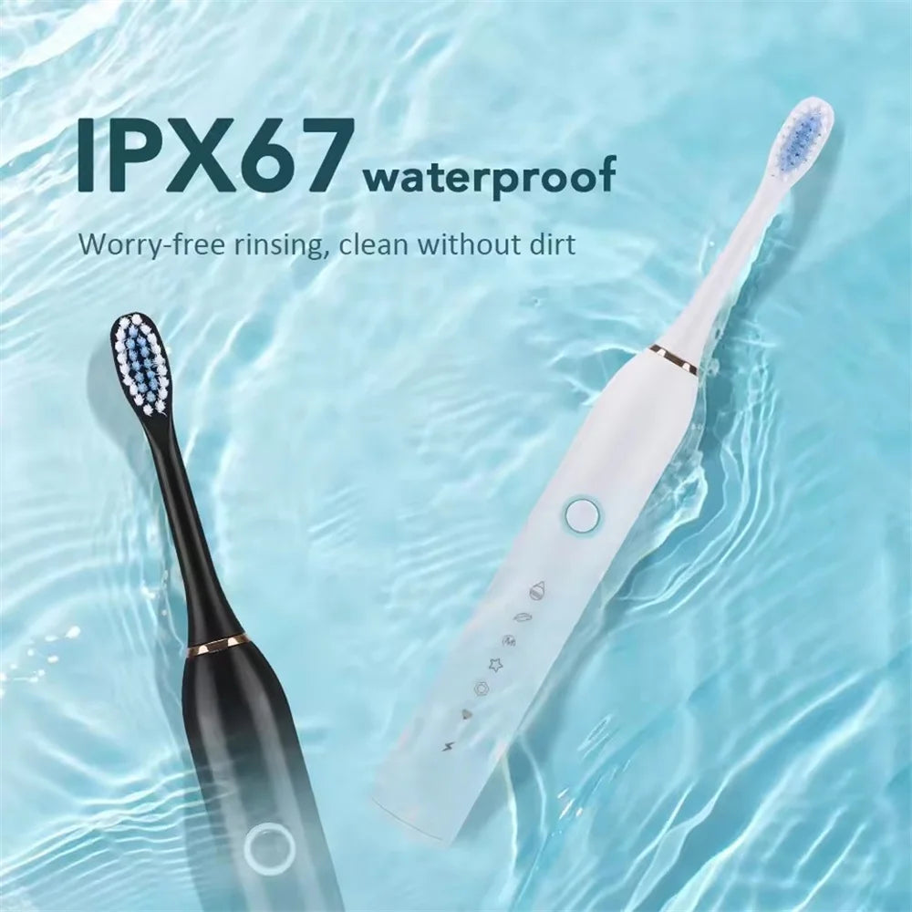 6-Mode Rechargeable Electric Toothbrush