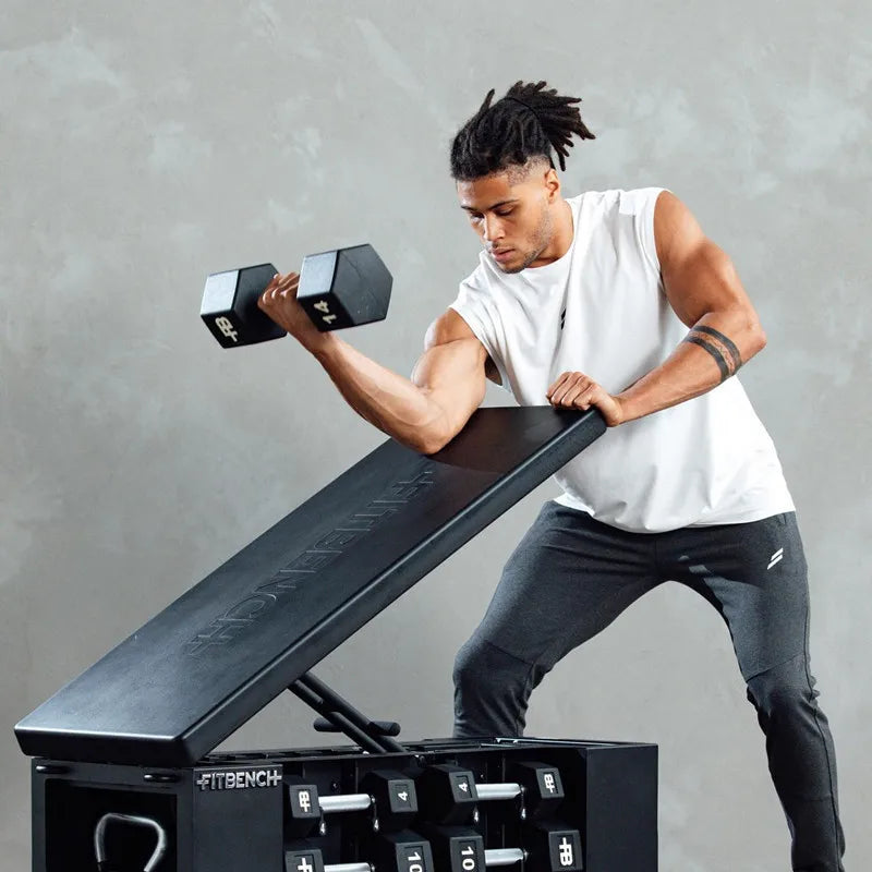 Men's Sleeveless Sports T-Shirt – Quick Dry