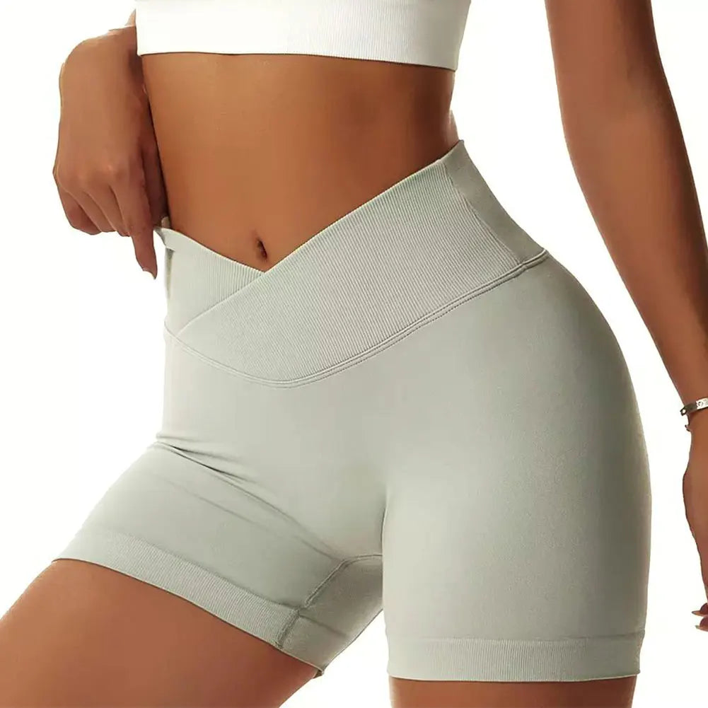 Women’s High Waist Butt-Lifting Workout Shorts