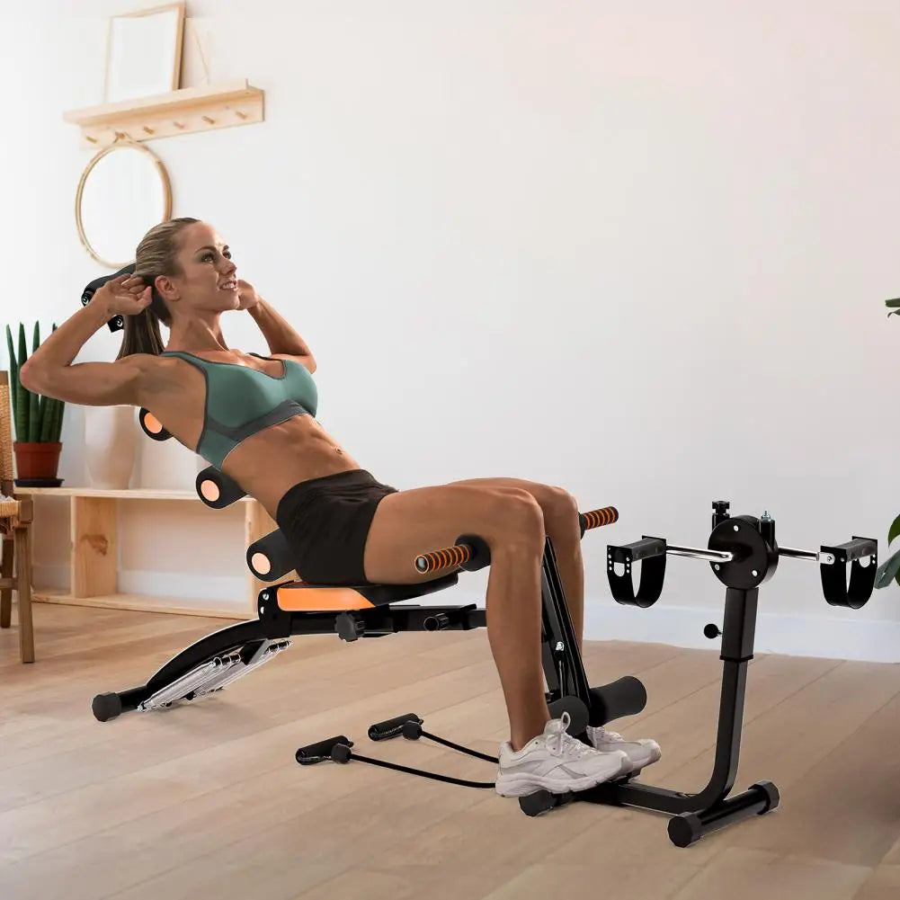 6-in-1 Adjustable Ab Workout Bench