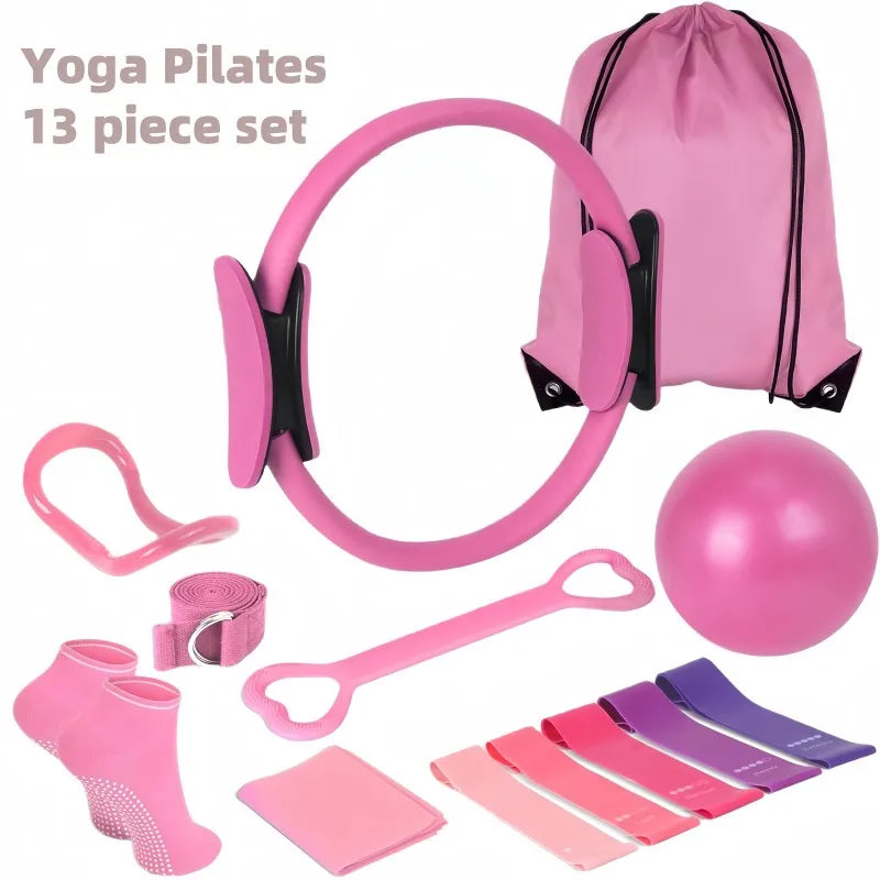 13-Piece Yoga Circle Gym Set – Core Training & Flexibility Kit