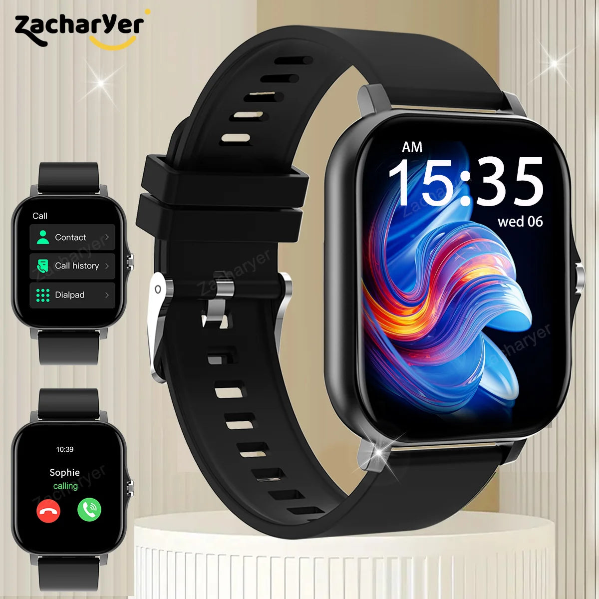 Bluetooth Smartwatch with Call & Music