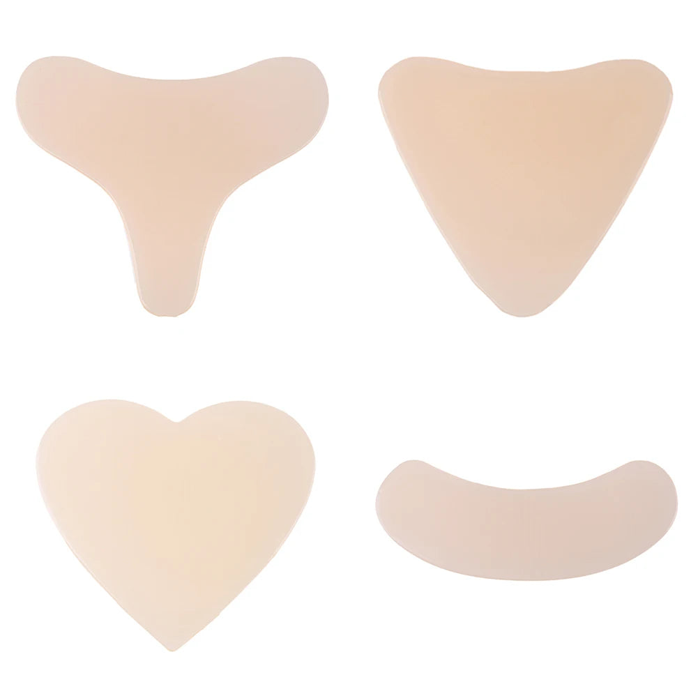 Silicone Chest & Face Anti-Wrinkle Pads – Reusable Skincare Stickers