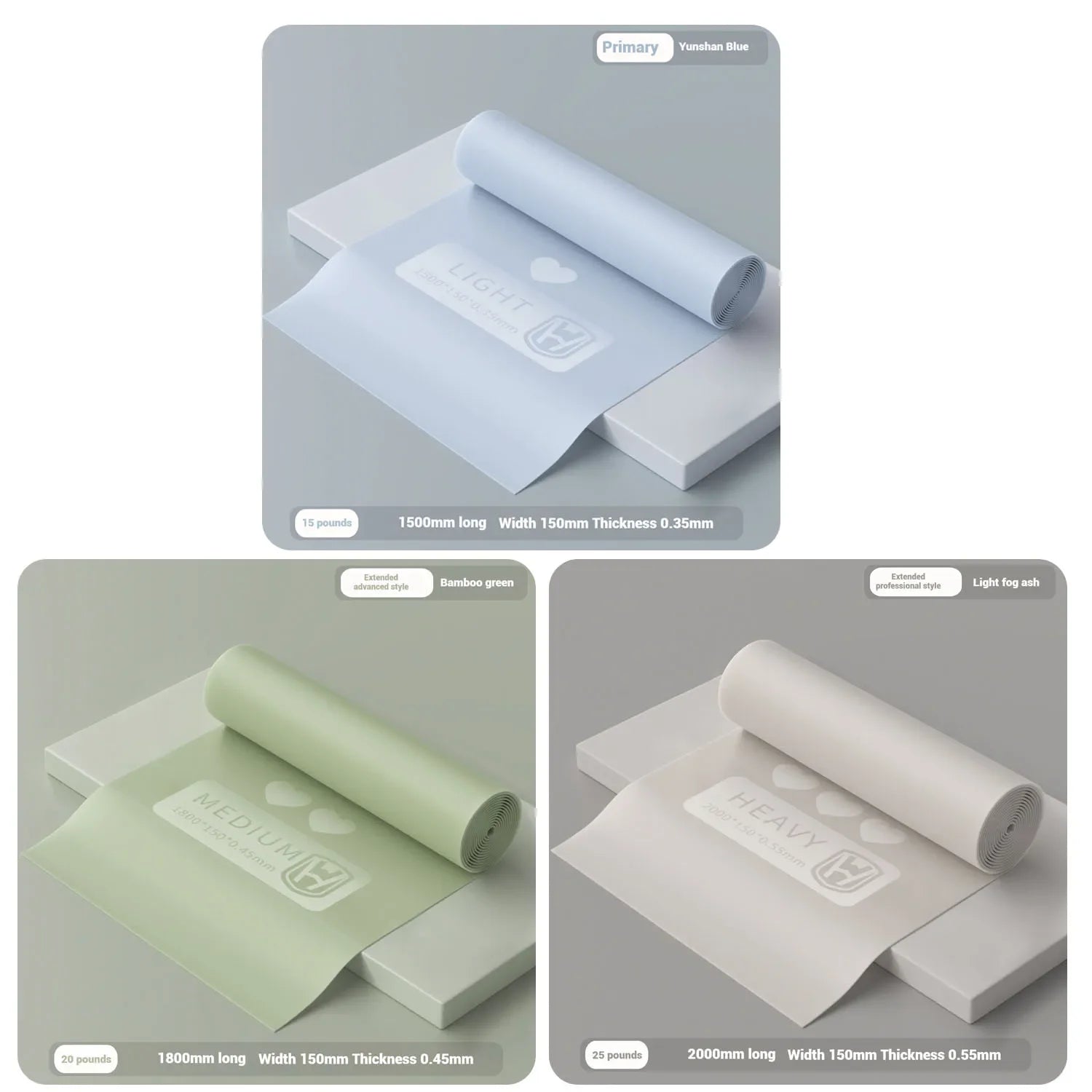 WOSWEIR Yoga Stretch Strap – Resistance Band for Beginners & Dance