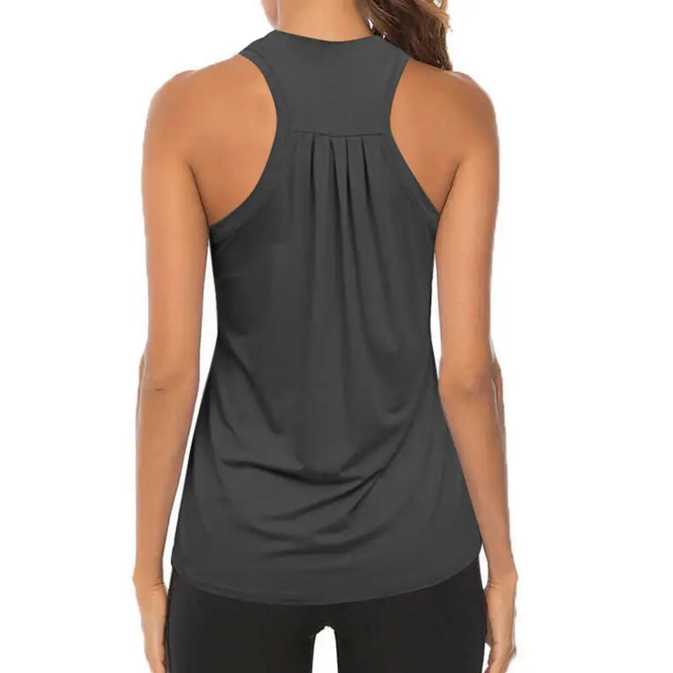 Women’s Sleeveless Racerback Yoga Tank