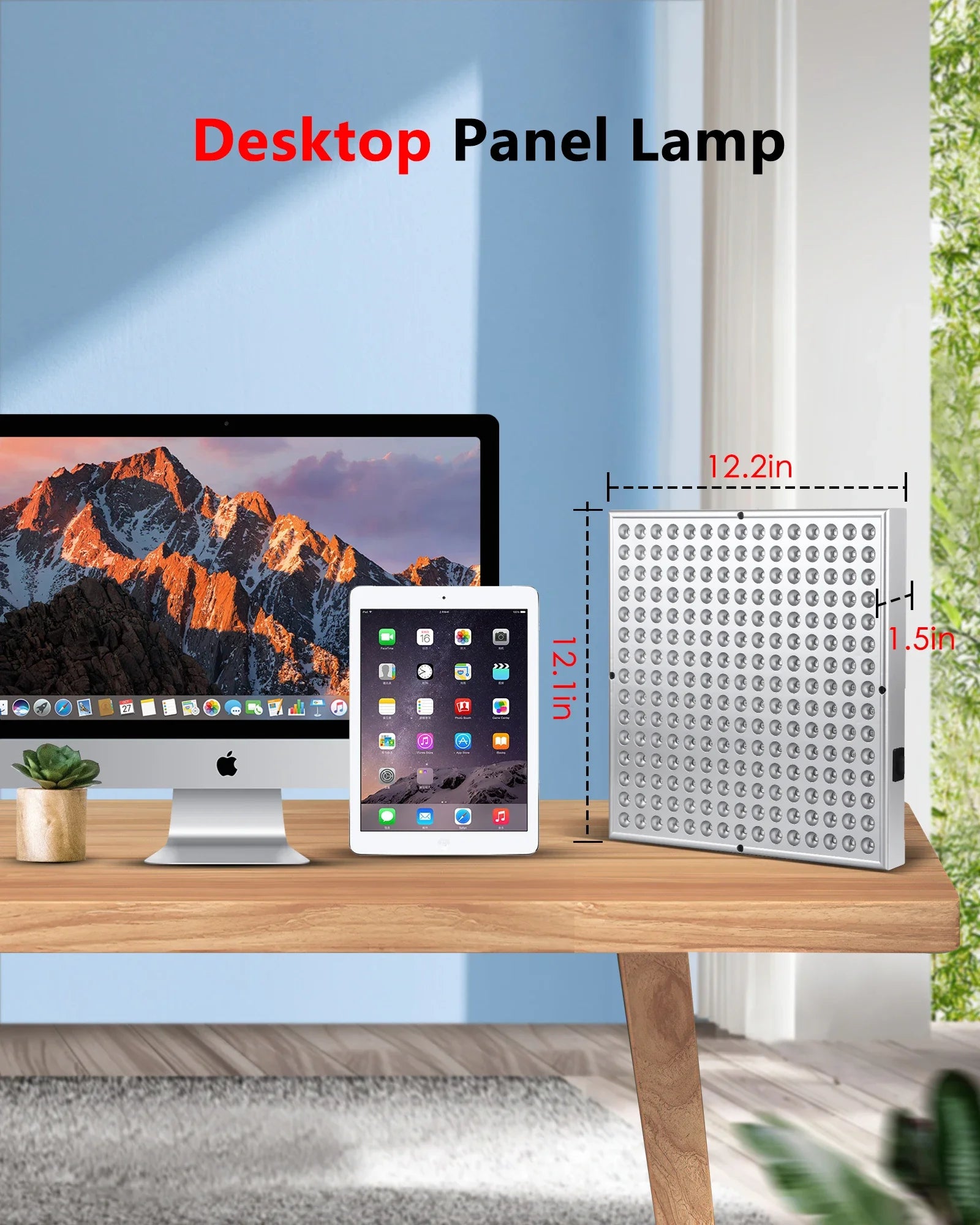 45W LED Red Light Therapy Panel – 225 LEDs