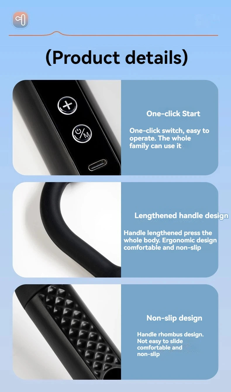 Rechargeable Handheld Smart Electric Massage Gun