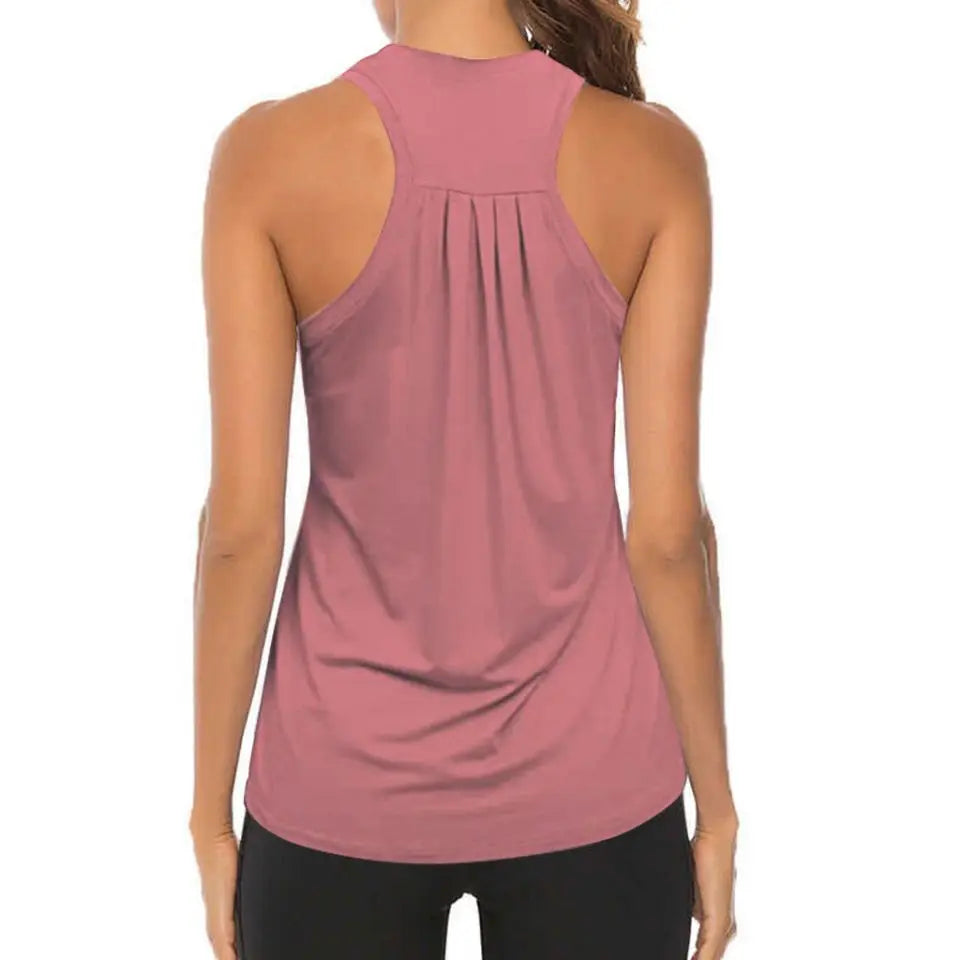 Women’s Sleeveless Racerback Yoga Tank