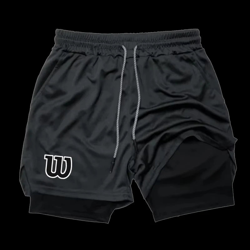Men’s 2-in-1 Double Layer Running Shorts