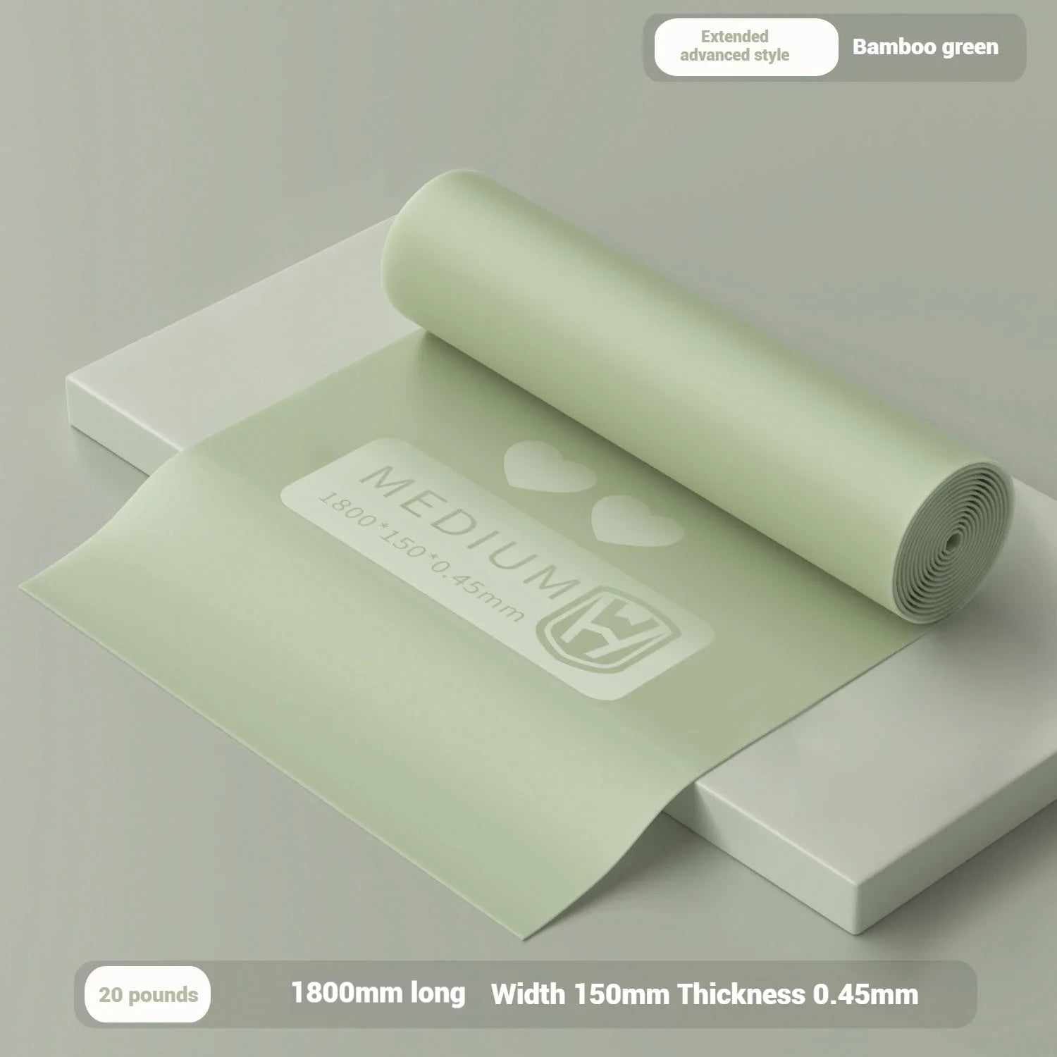 WOSWEIR Yoga Stretch Strap – Resistance Band for Beginners & Dance