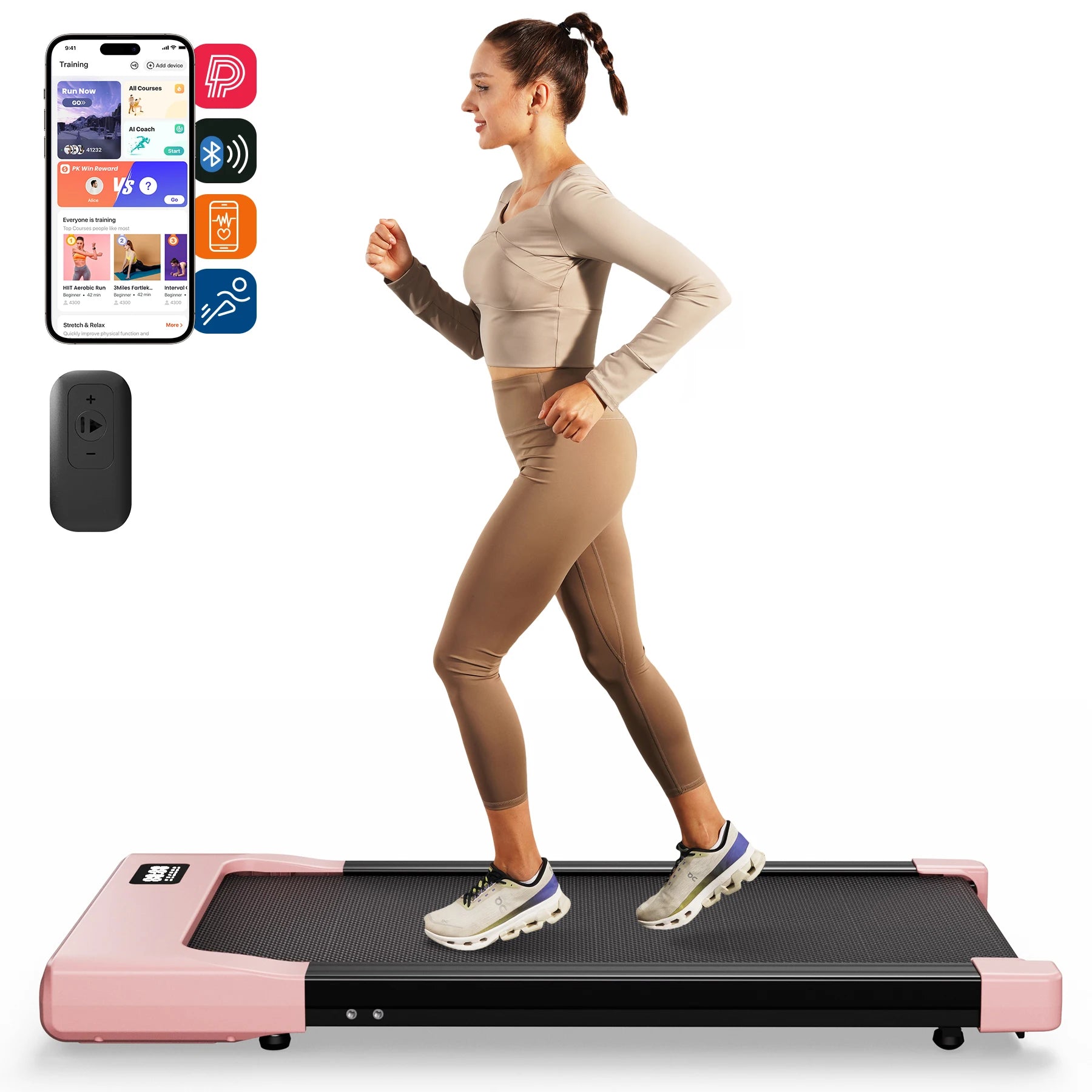 2-in-1 WalkingPad Under Desk Treadmill