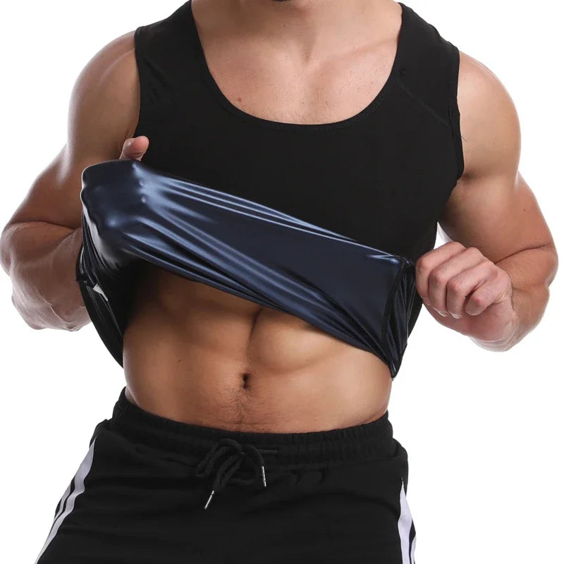 Men’s Sauna Sweat Vest – Waist Slimming Shapewear