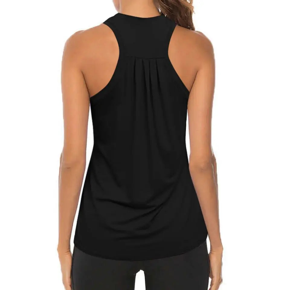 Women’s Sleeveless Racerback Yoga Tank
