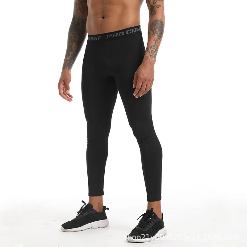 Men’s Compression Pants – Quick-Dry Training Leggings