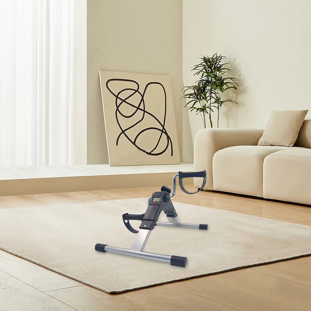 Adjustable Hand & Leg Trainer Bicycle – LCD Display Home Fitness Equipment