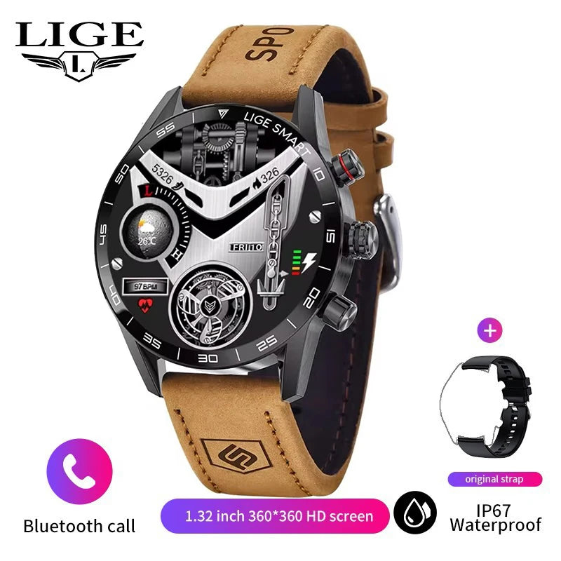 LIGE AMOLED Smartwatch
