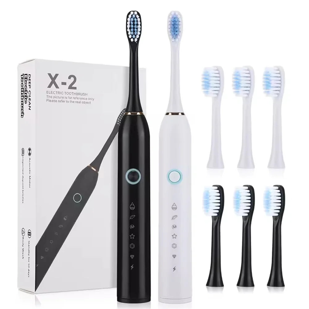 6-Mode Rechargeable Electric Toothbrush