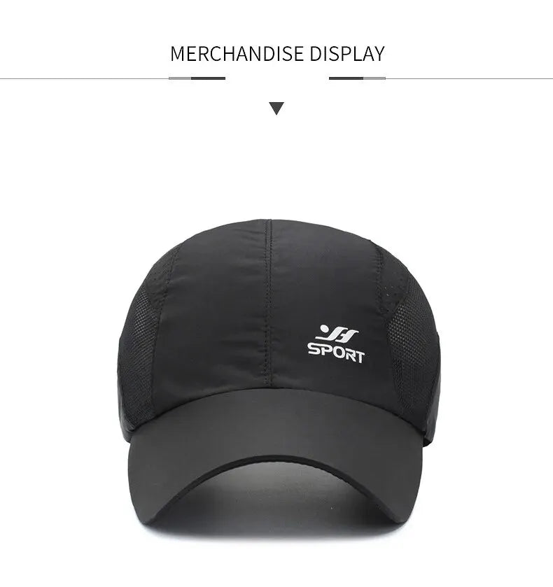 Men’s Quick-Dry Sports Sun Hat