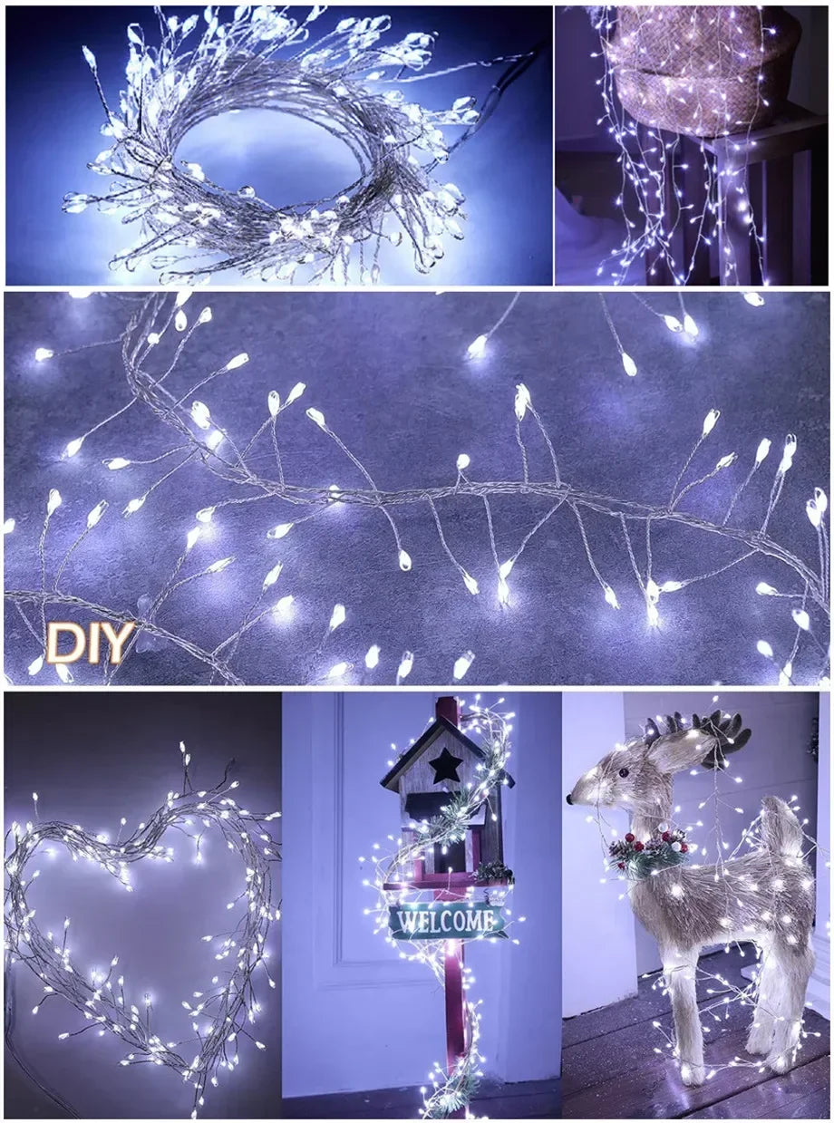 USB Fairy Lights 3M/6M with Remote | Firecracker LED String Lights