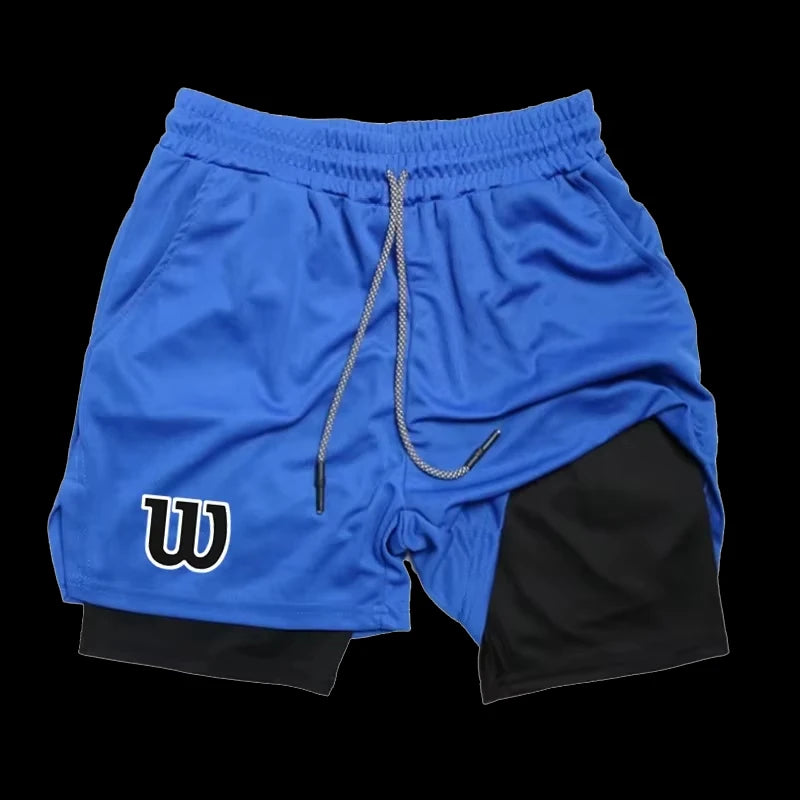 Men’s 2-in-1 Double Layer Running Shorts