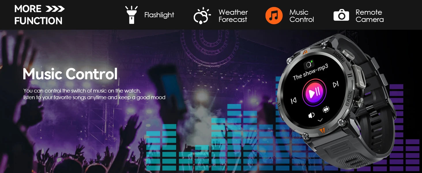 EIGIIS KE3 Smartwatch for Men