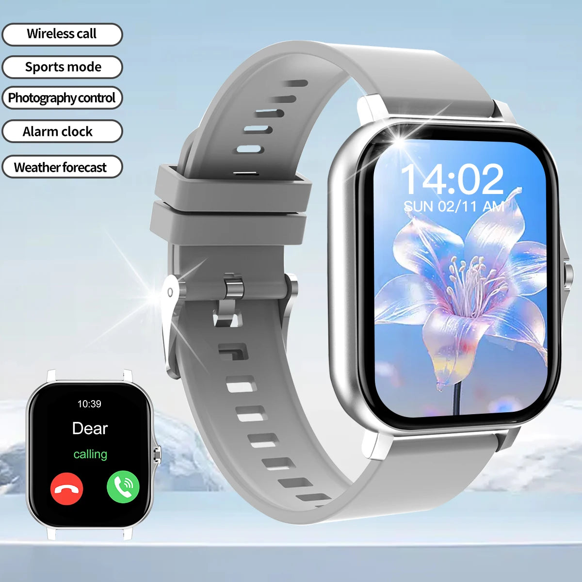 Bluetooth Smartwatch with Call & Music