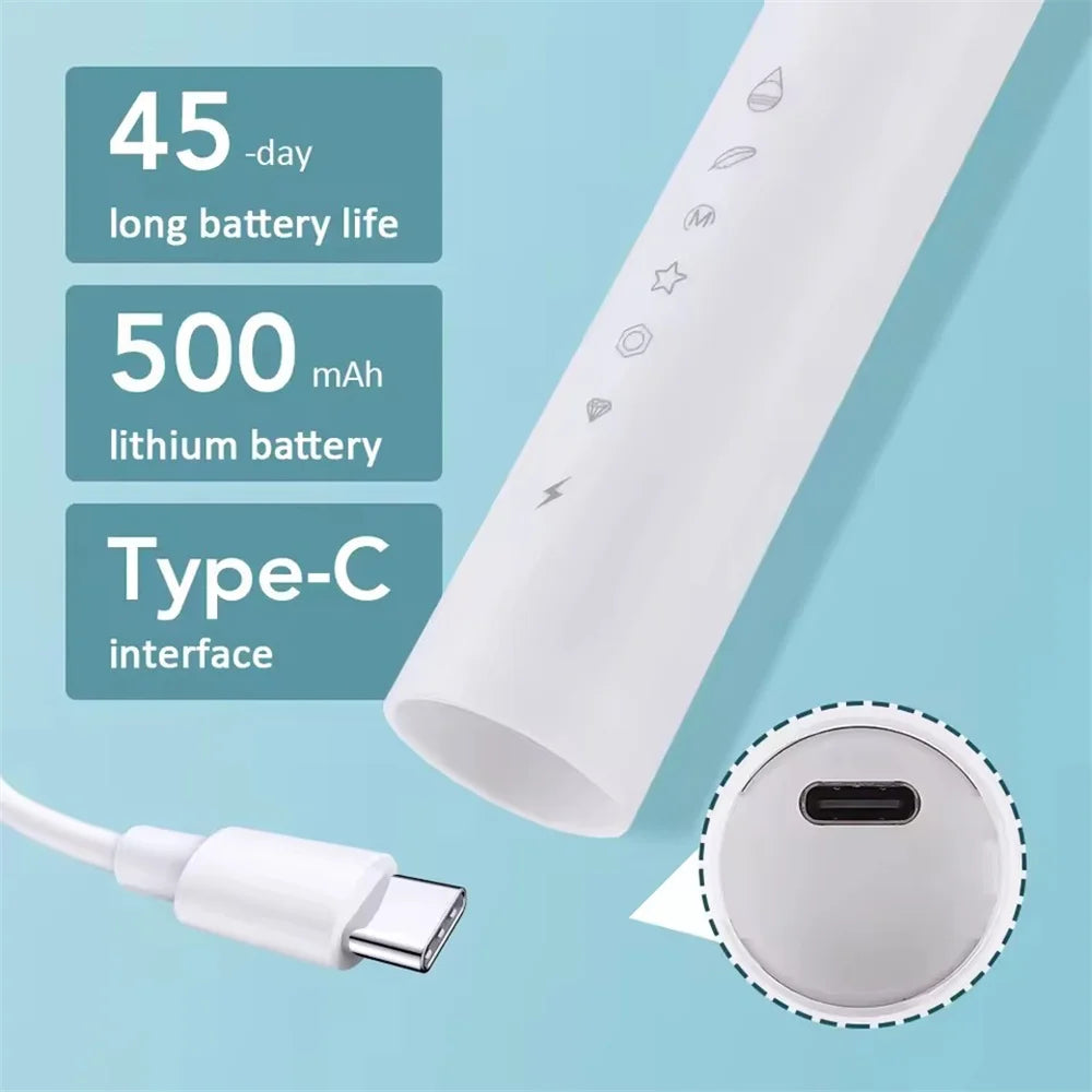6-Mode Rechargeable Electric Toothbrush