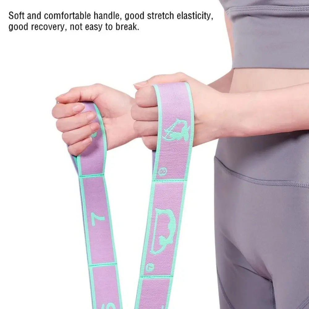 Elastic Yoga Stretch Strap – Dance & Pilates Resistance Band